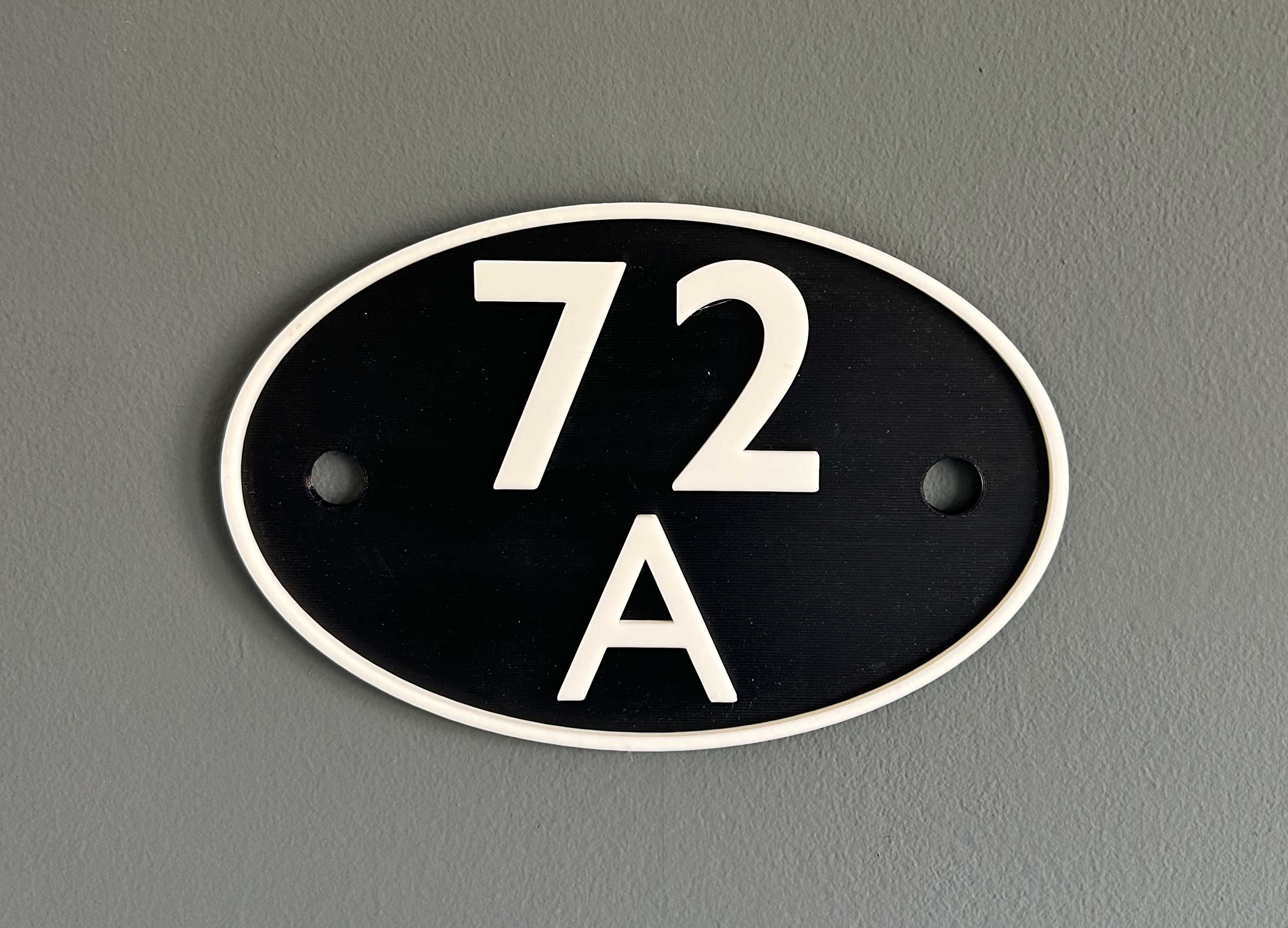 Shed Code Plate Replica